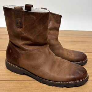 ROSS & SNOW Men's Kenneth Shearling Boots 11